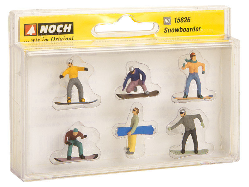 Noch 15826 HO scale, Snowboarders