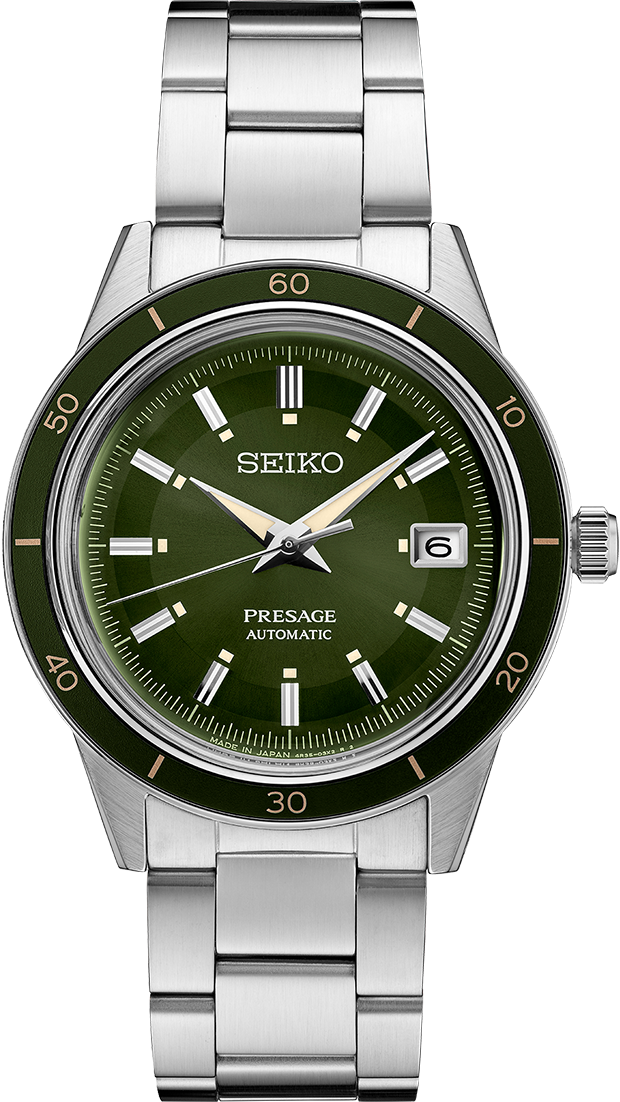 萬年鐘錶 - SEIKO Presage  經典機械錶  4R35-05A0G / SRPG07J1   錶徑40.8MM