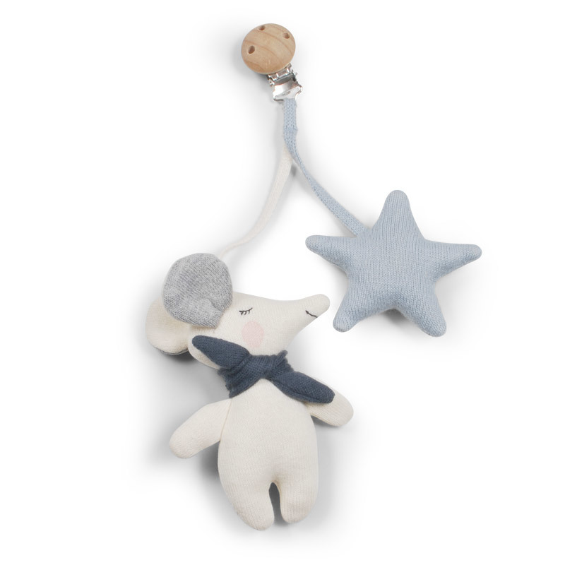 SAGA-鼠星星安撫掛飾-Baby Blue