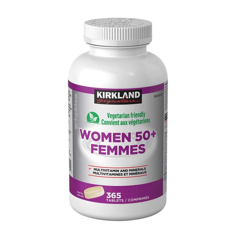 Kirkland Signature Women 50+ Multivitamin, 365 Tablets
