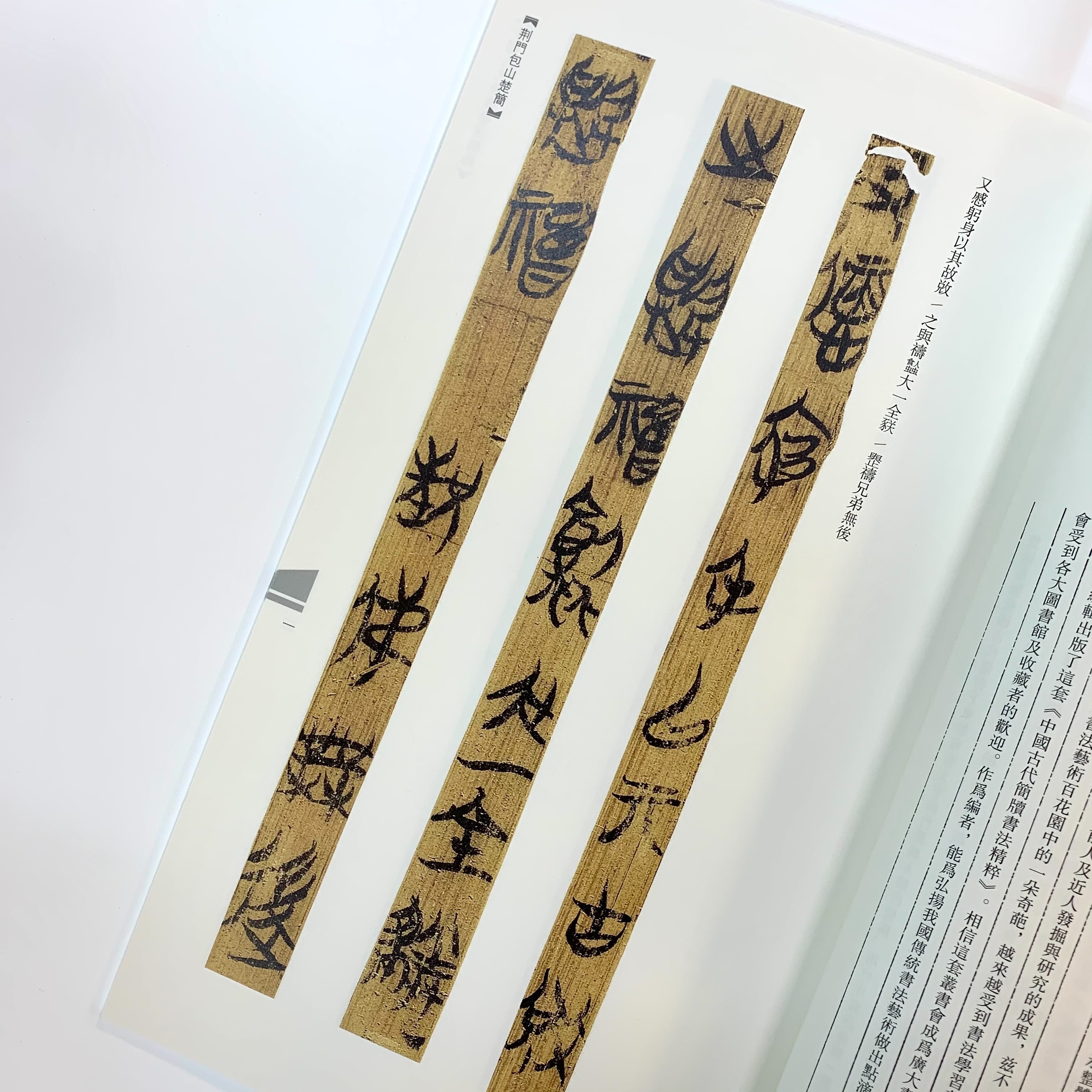 中國古代簡牘書法精粹:荊門包山楚簡