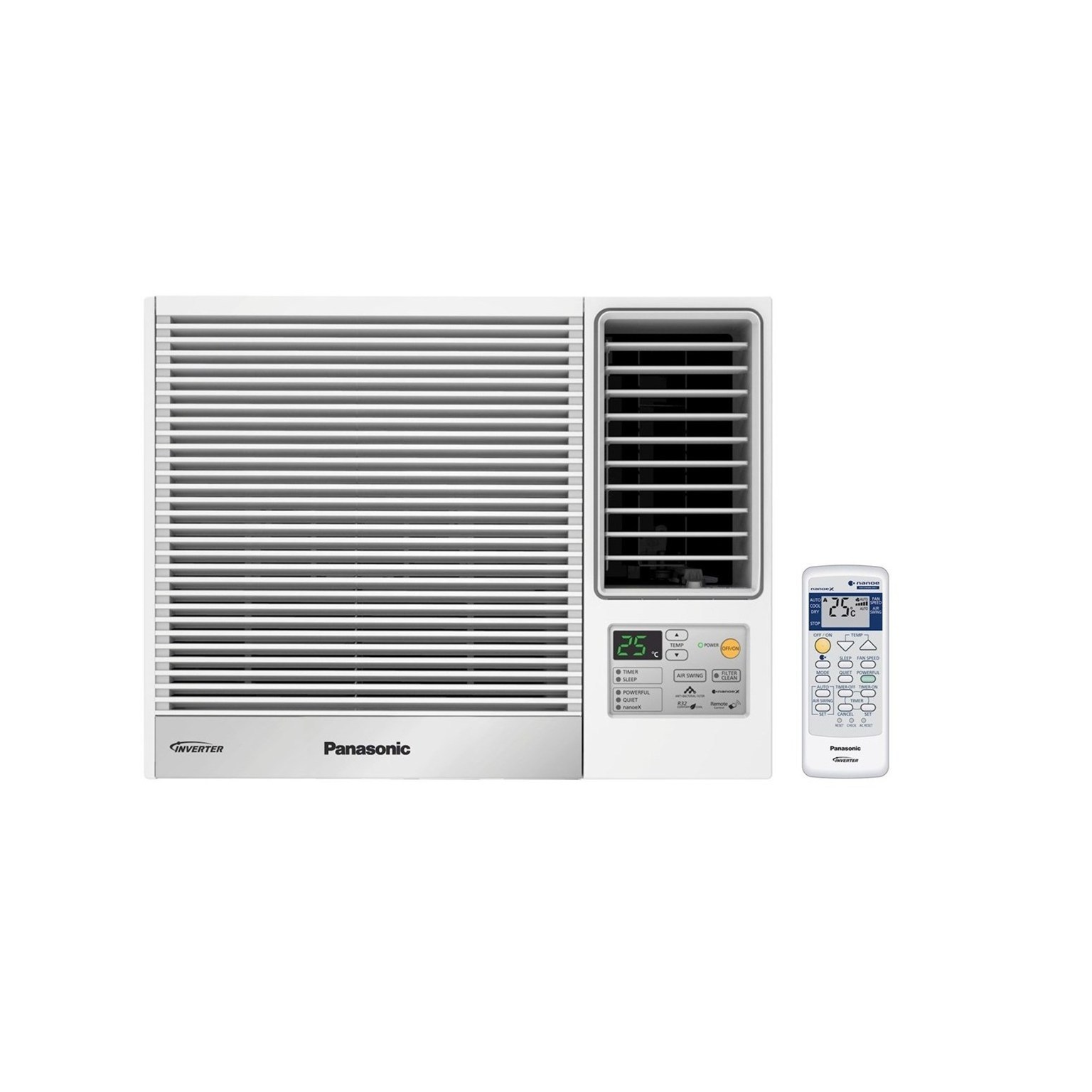 樂聲 Panasonic  CW-SU70AA‧3/4匹  R32 變頻淨冷‧Inverter LITE 無線遙控‧窗口式冷氣機‧香港行貨,原廠3年全機,5年壓縮機保養‧