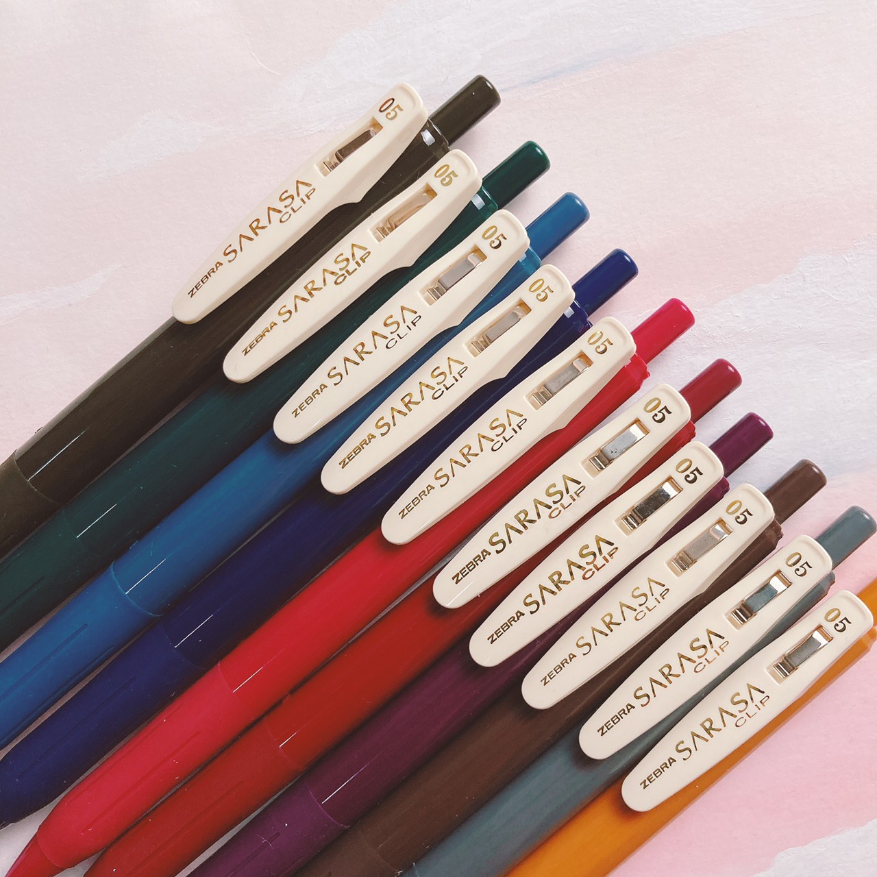 ZEBRA｜SARASA 復古色 塑膠桿