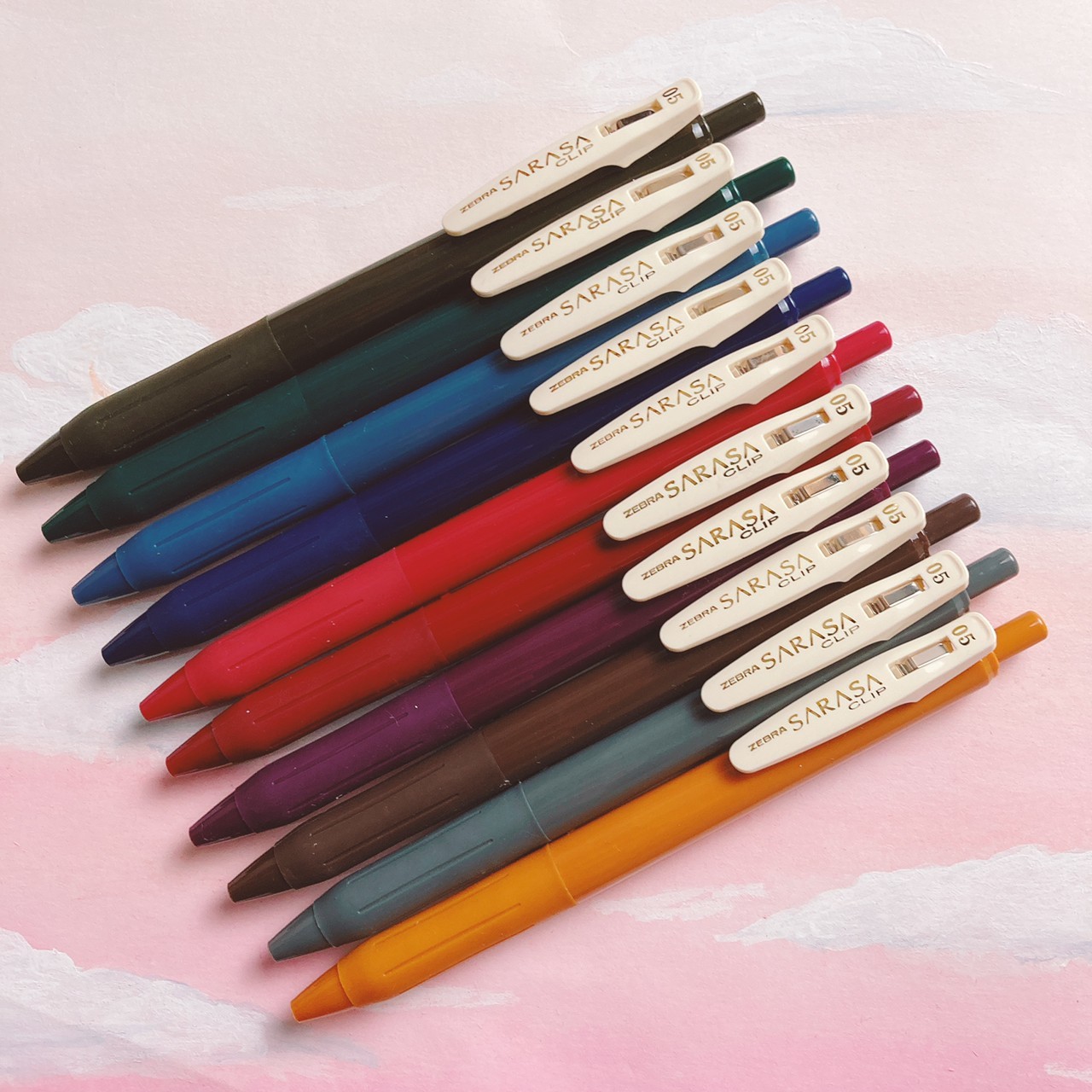 ZEBRA｜SARASA 復古色 塑膠桿