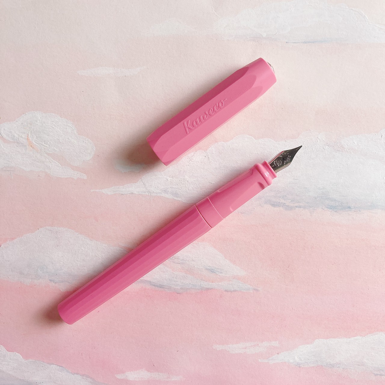 Kaweco｜Perkeo F尖 啞光 土耳其藍/杏粉/灰青綠/霧透