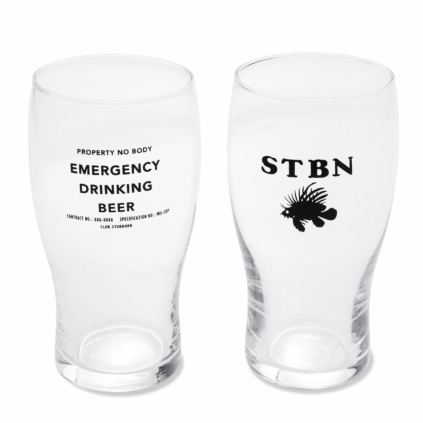 Club Stubborn Emergency Beer Cup Set