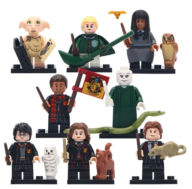 6pcs / LOT The Chamber Of Secrets Harry Potter Minifigs