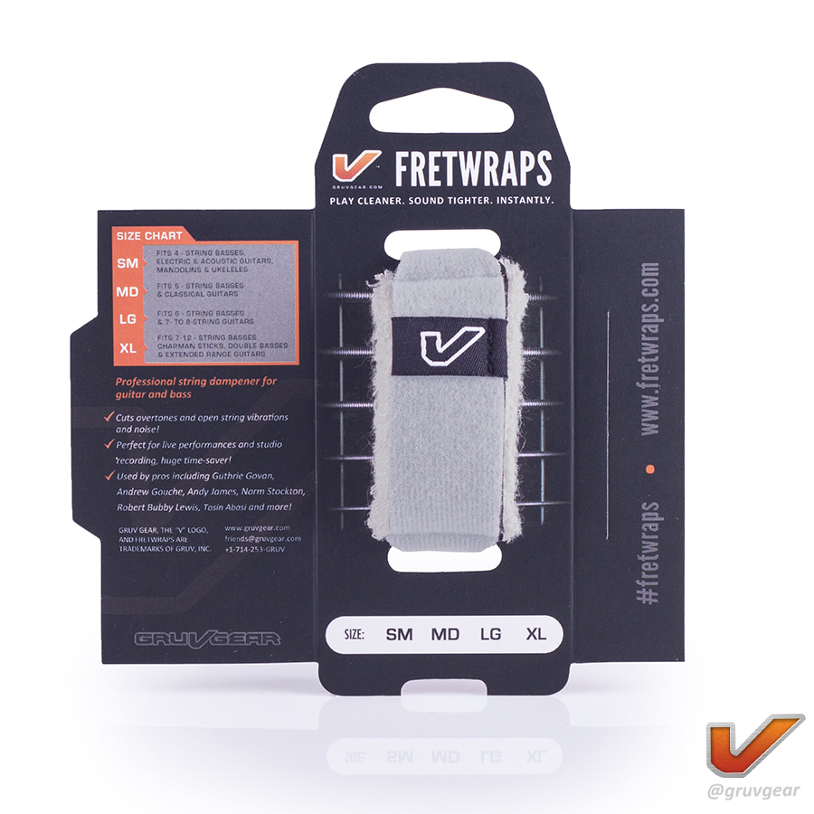 Gruv Gear FretWraps 悶音束帶 White 白
