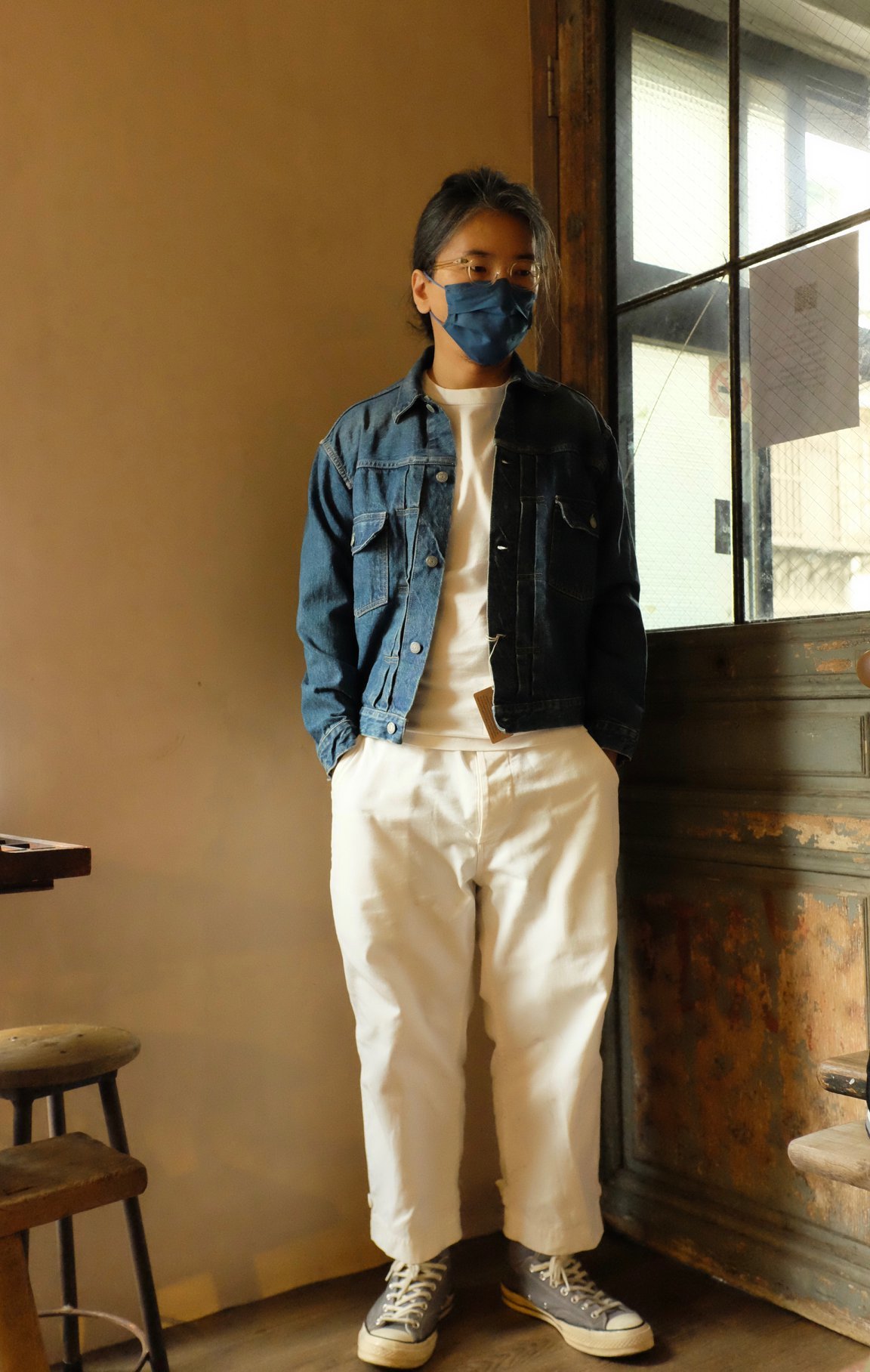 orslow Type II denim jacket stone washed