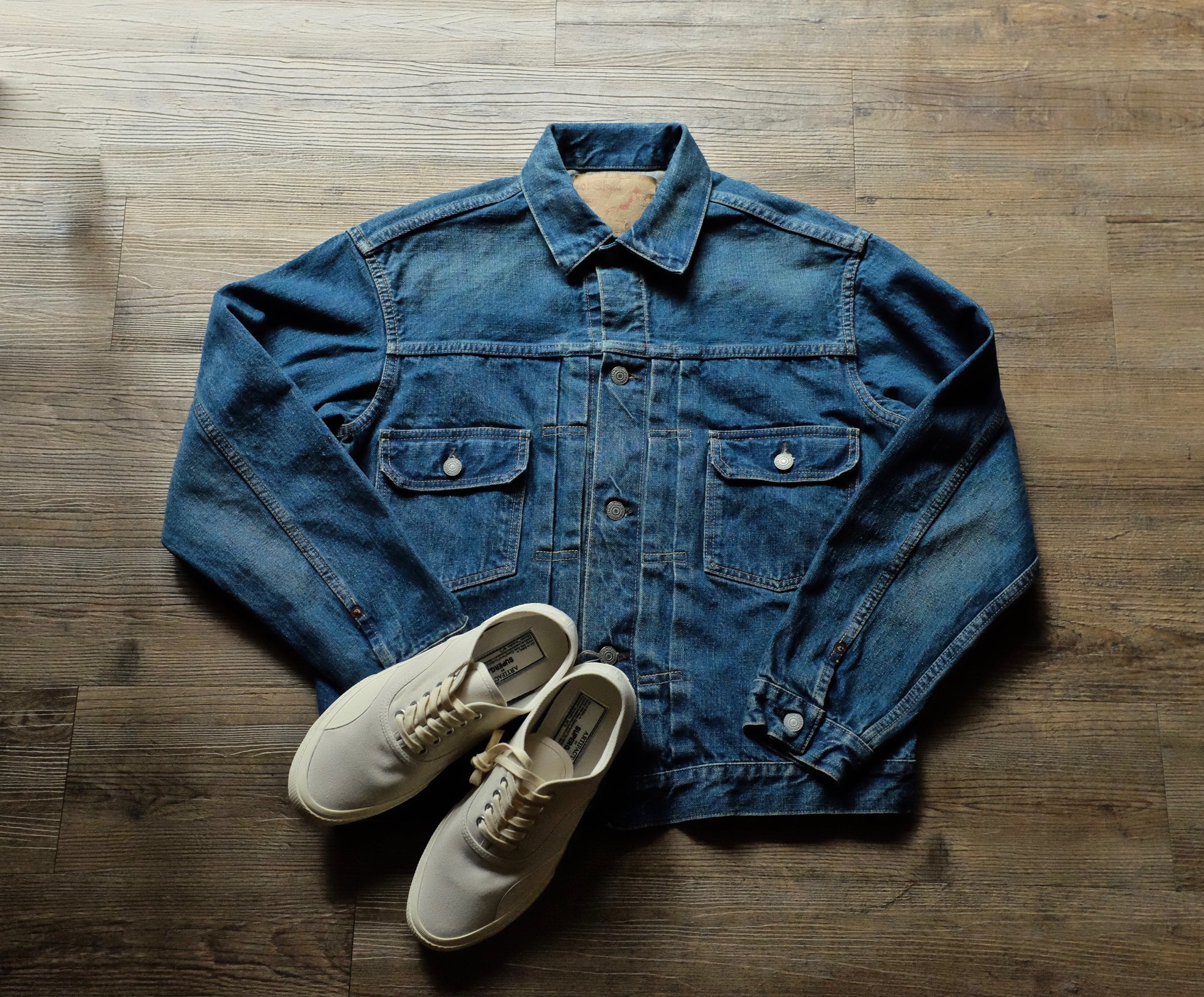 orslow Type II denim jacket stone washed