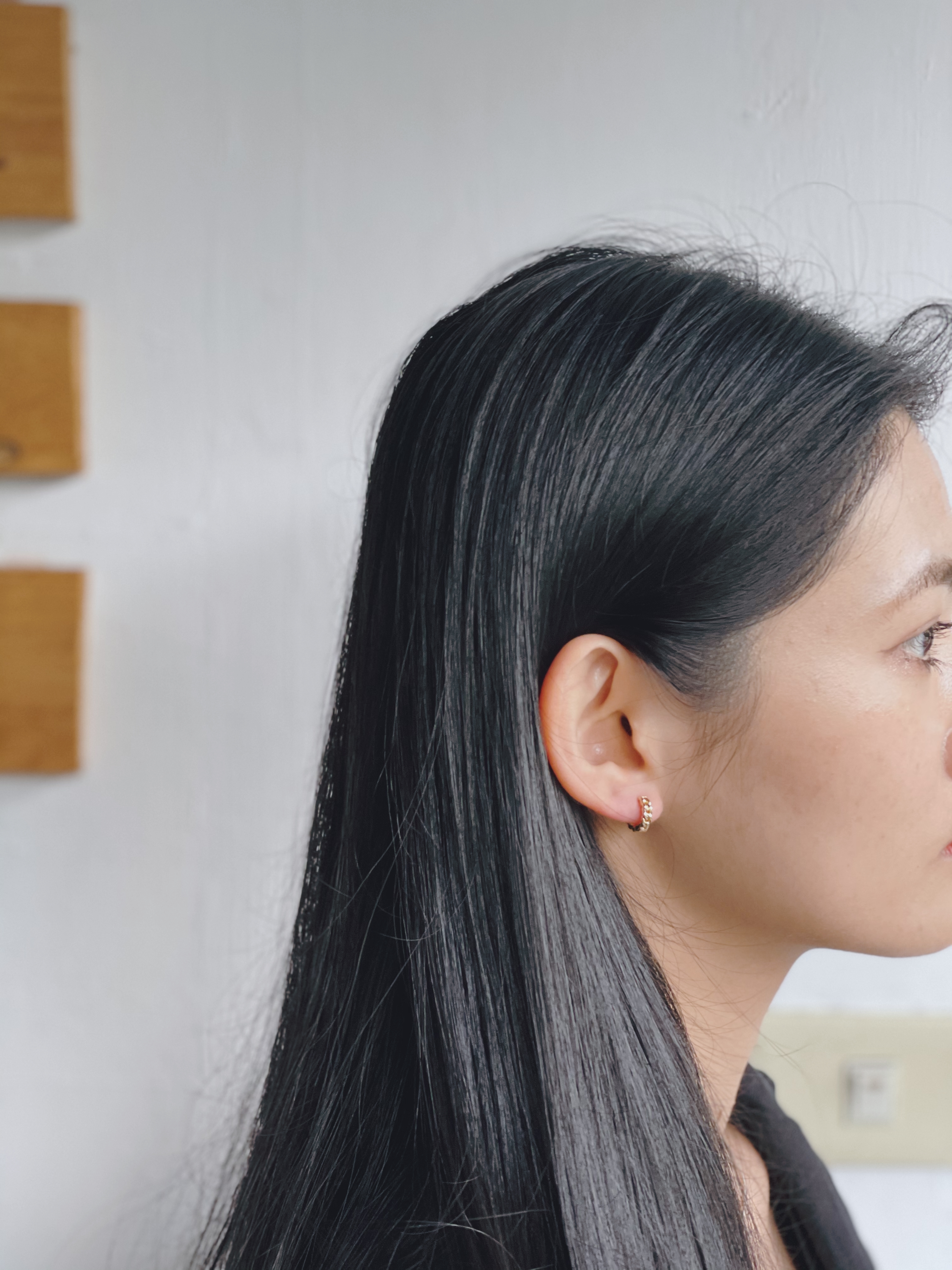 #現貨 (ACCP513) Golden Series 別緻鍊條耳圈