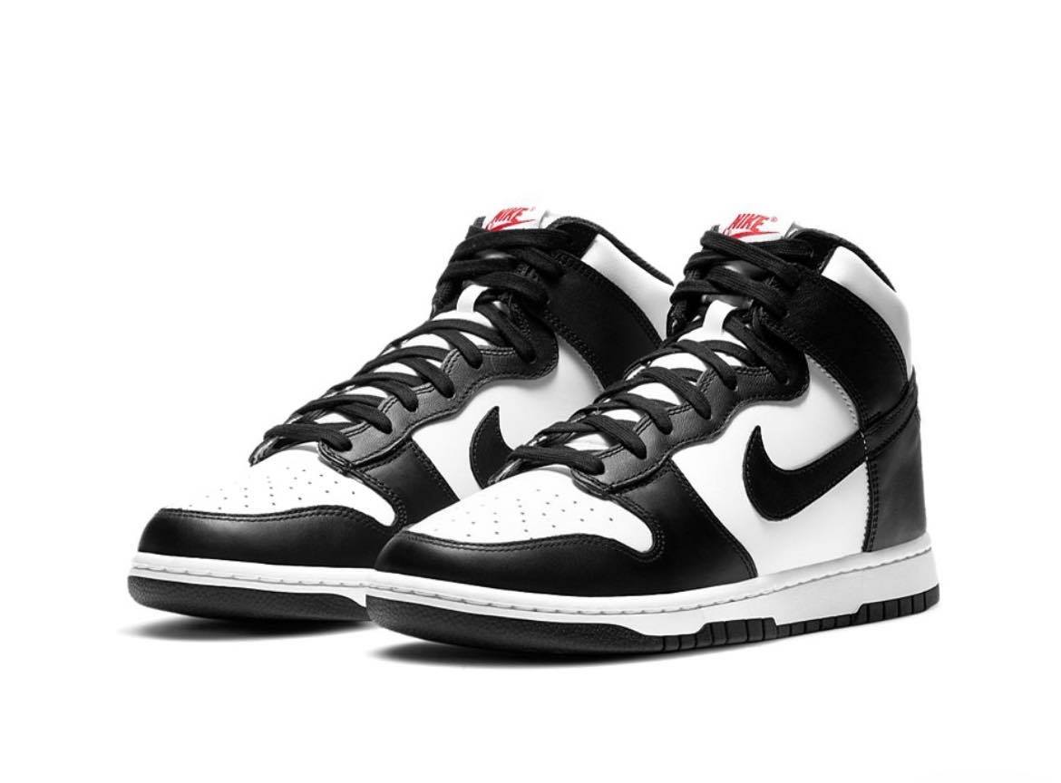 Nike Dunk High Black White 黑白 紅標 女鞋 DD1869-103