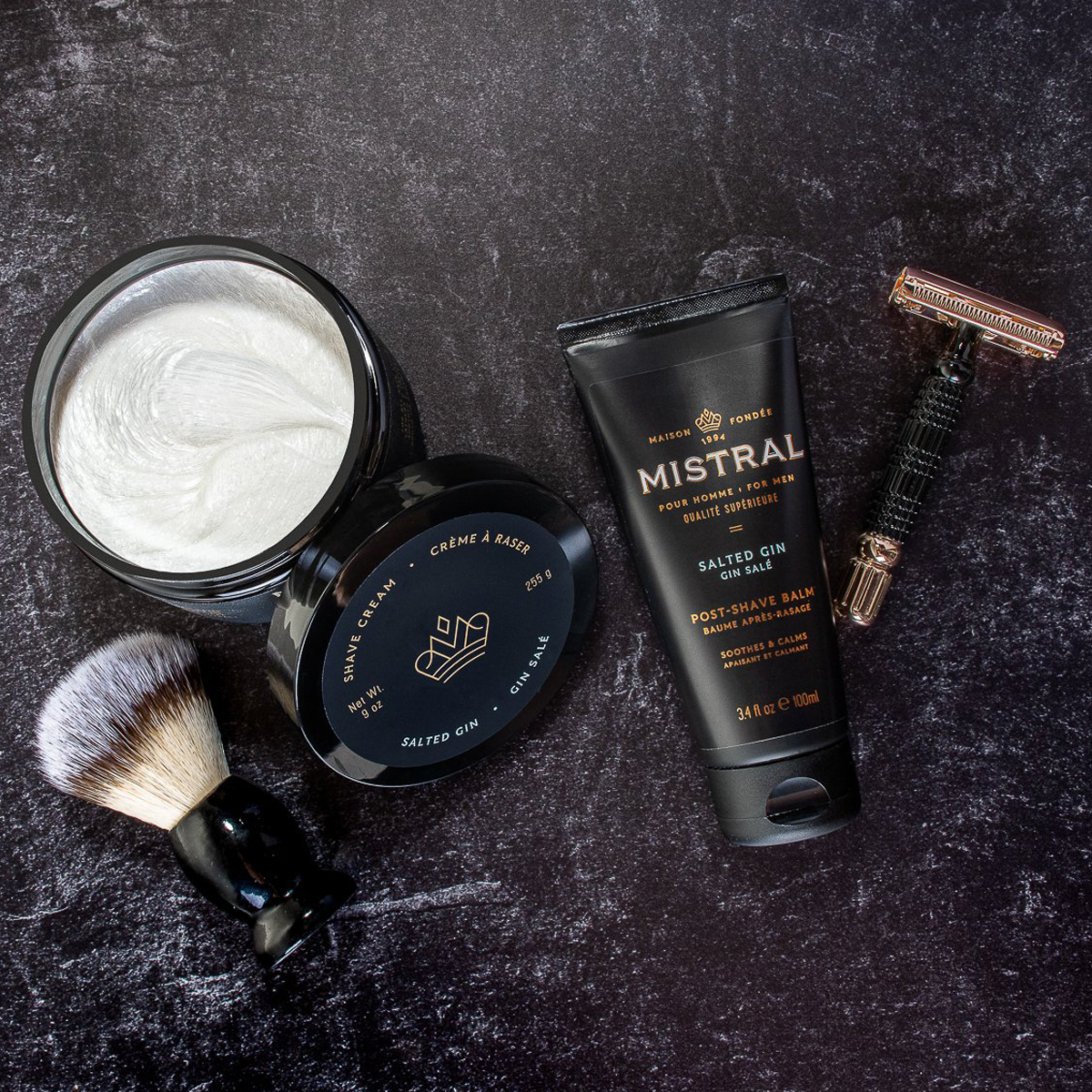 美國 Mistral - 海風琴酒 鬍後乳（無酒精 / 敏感肌推薦）