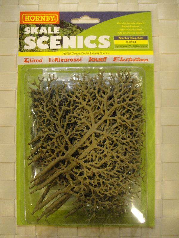 Hornby R8944 HO scale,  Scenics Starter Tree Kit