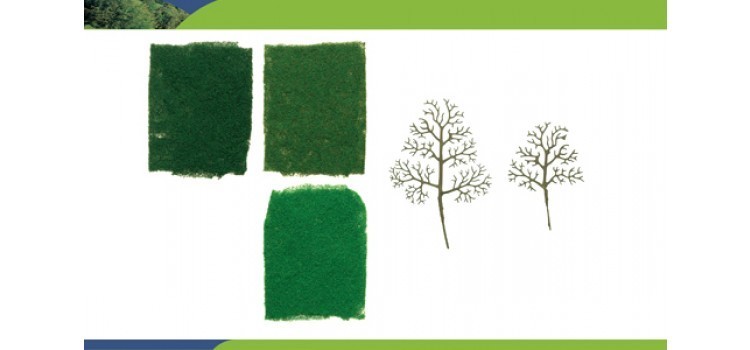 Hornby R8944 HO scale,  Scenics Starter Tree Kit