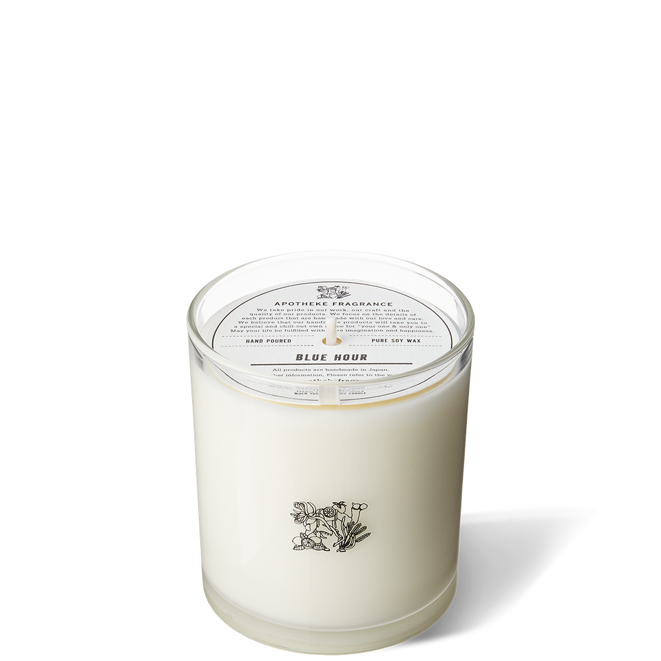 Apotheke GLASS CANDLE / Blue Hour APFR