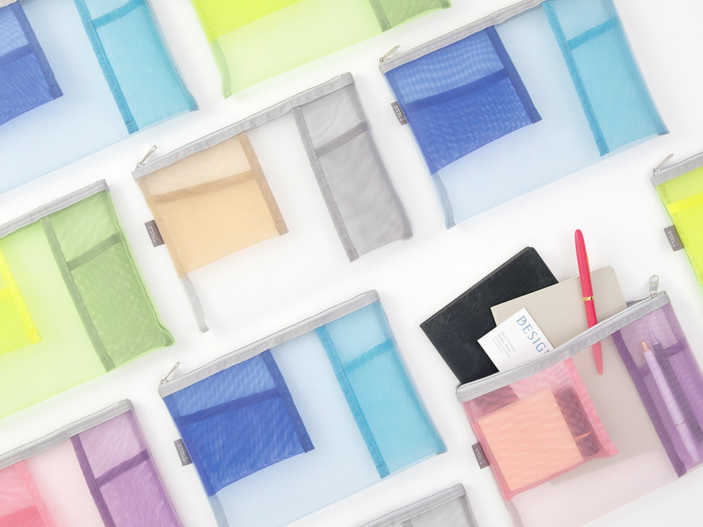 多功能網眼分隔收納袋｜midori JAPAN 日本