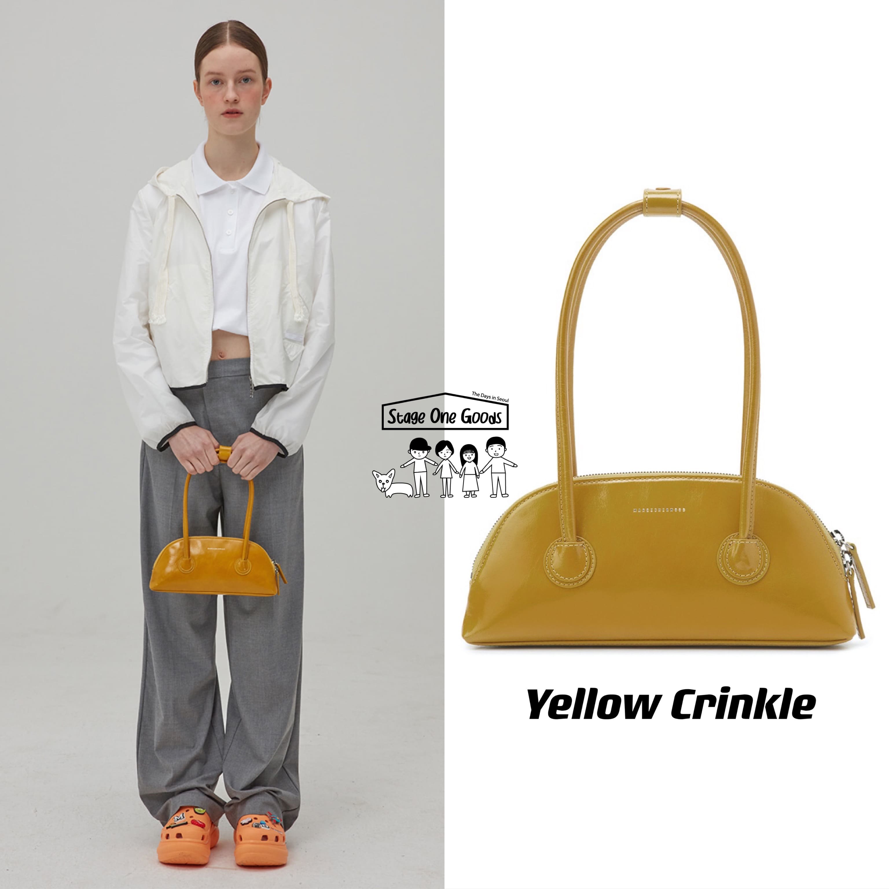 Marge Sherwood Yellow Bessette Shoulder Bag