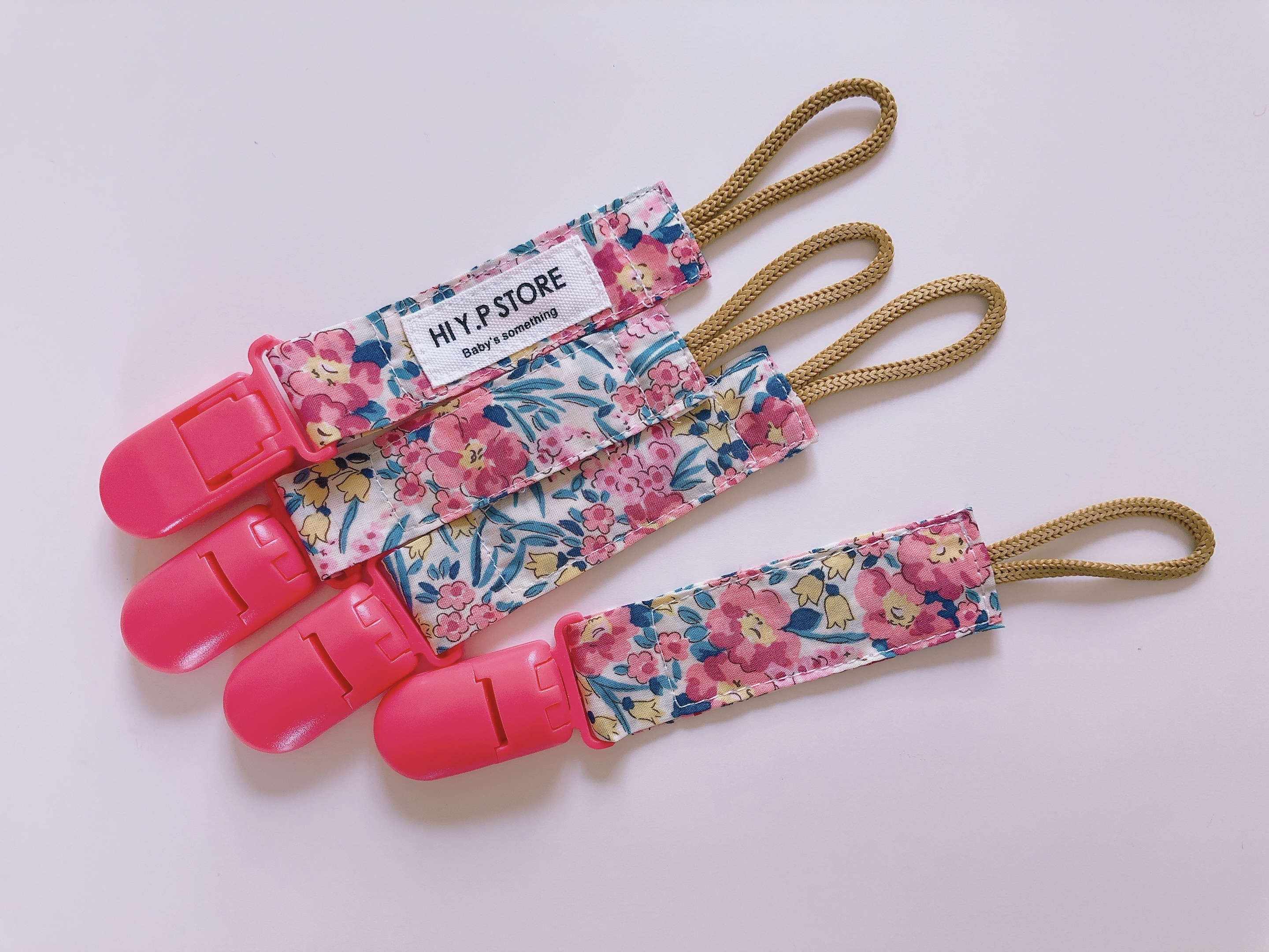 Hi Y.P store-短版鱷魚夾-水彩花漾