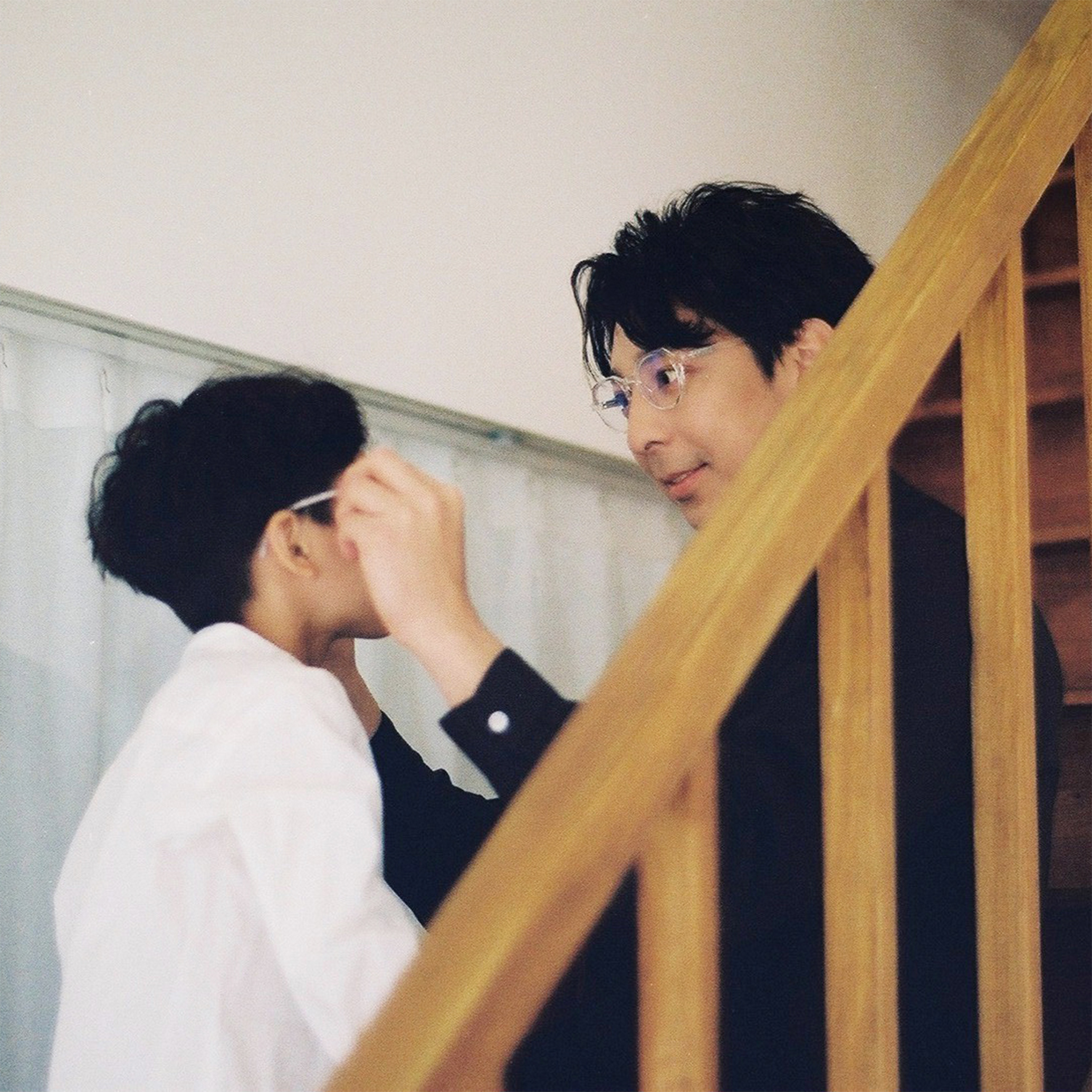 CROWN PANTO 成人 皇冠型抗藍光眼鏡 - 純淨透明