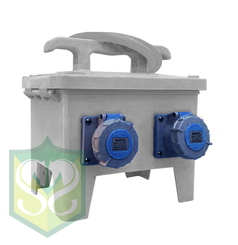 MJF 4 socket Waterproof 防水凳仔箱4位 AJ-Y013L 220V 16A 3PIN