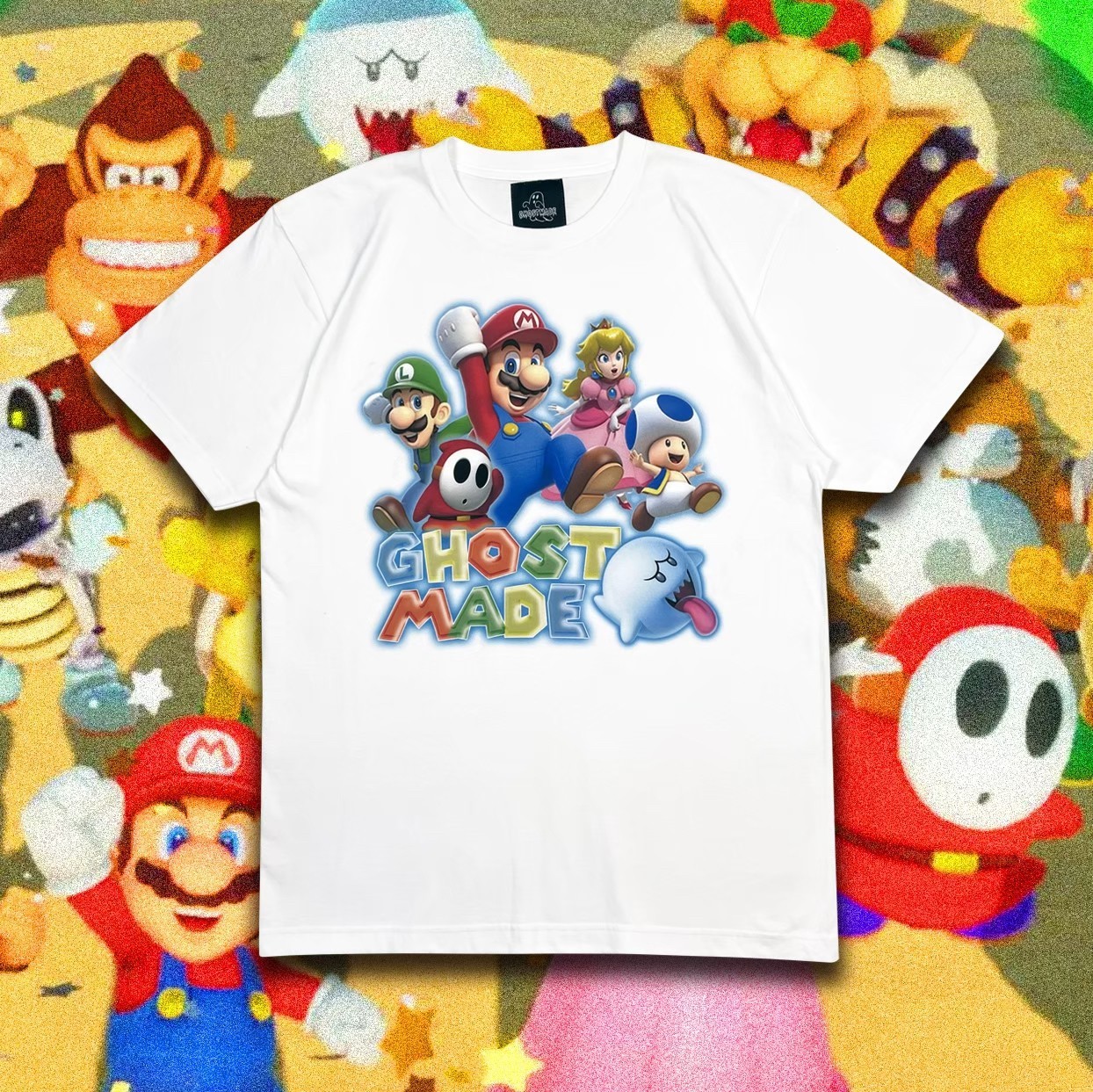 GHOST MADE 新款《 SUPER MARIO 》超級瑪利 瑪利歐 短袖 T GhostMade