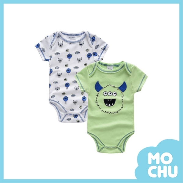 毛毛怪獸包屁衣兩件組