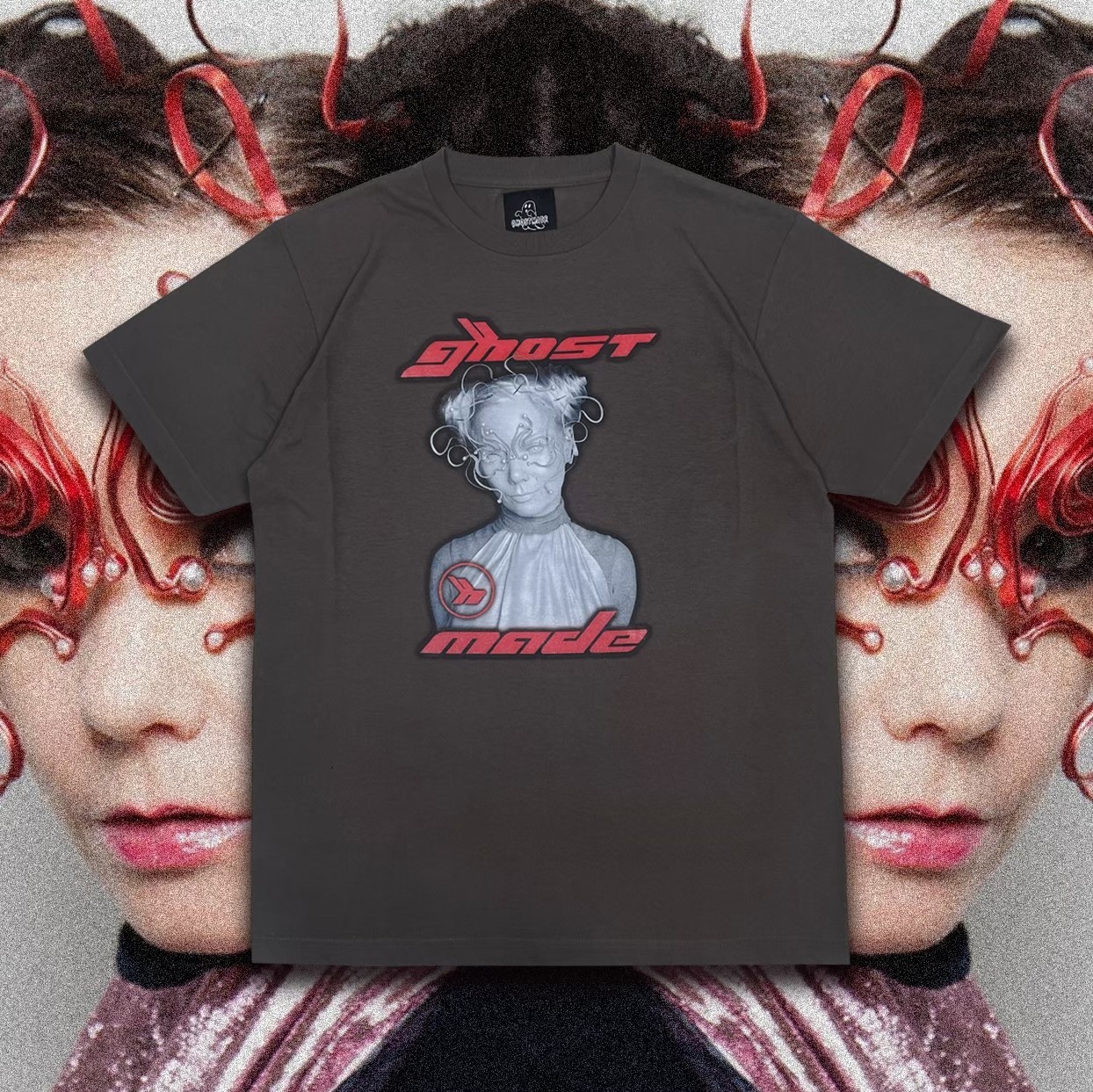 GHOST MADE  《 BJORK 》人像 肖像 短袖 T GhostMade