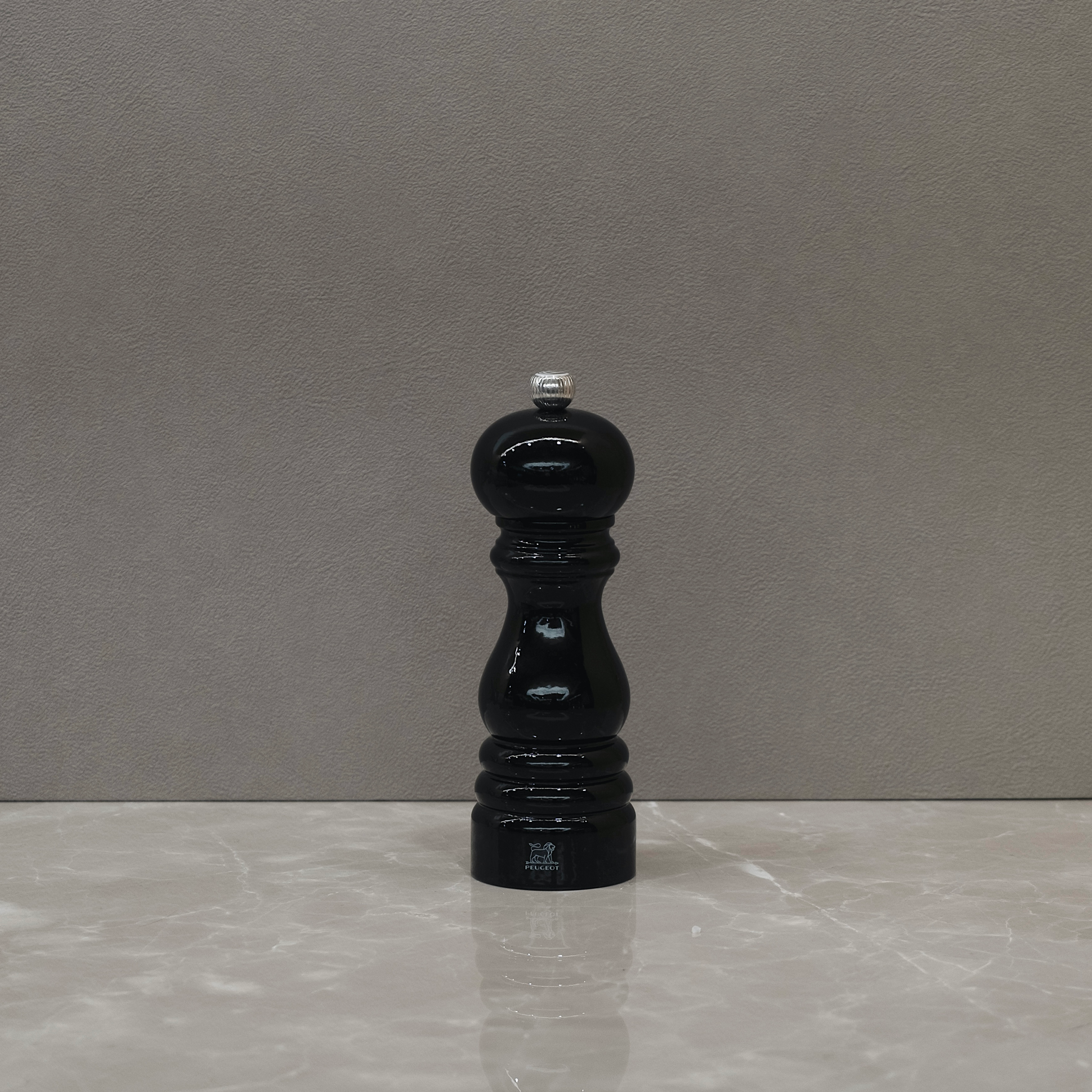 鹽巴研磨罐 | 亮黑色