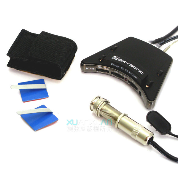 SkySonic SkySonic JOY2 雙系統 木吉他 琴橋拾音器 專業款 第 2 張圖片｜三峽吉他 / Bass