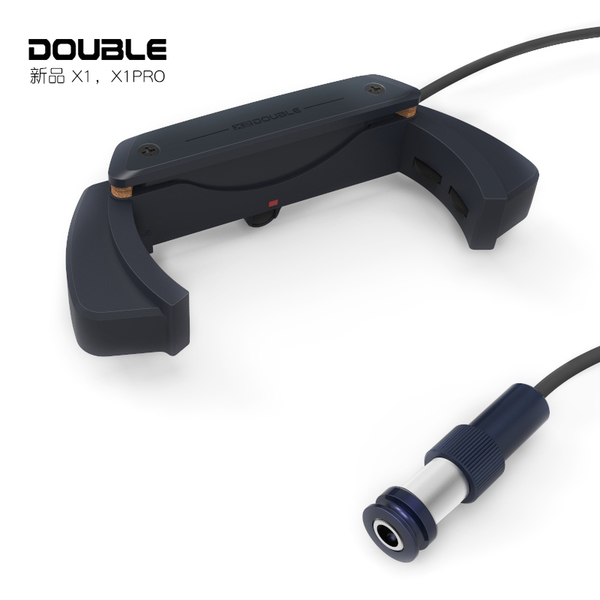 DOUBLE Double X1 PRO X1-PRO 吉他 雙系統拾音器 免開側孔 含麥克風打板可收音 雙拾音器 — 三峽弦樂器