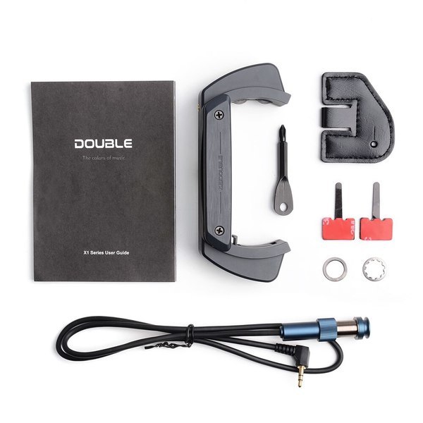 DOUBLE Double X1 PRO X1-PRO 吉他 雙系統拾音器 免開側孔 含麥克風打板可收音 雙拾音器 第 6 張圖片｜三峽弦樂器