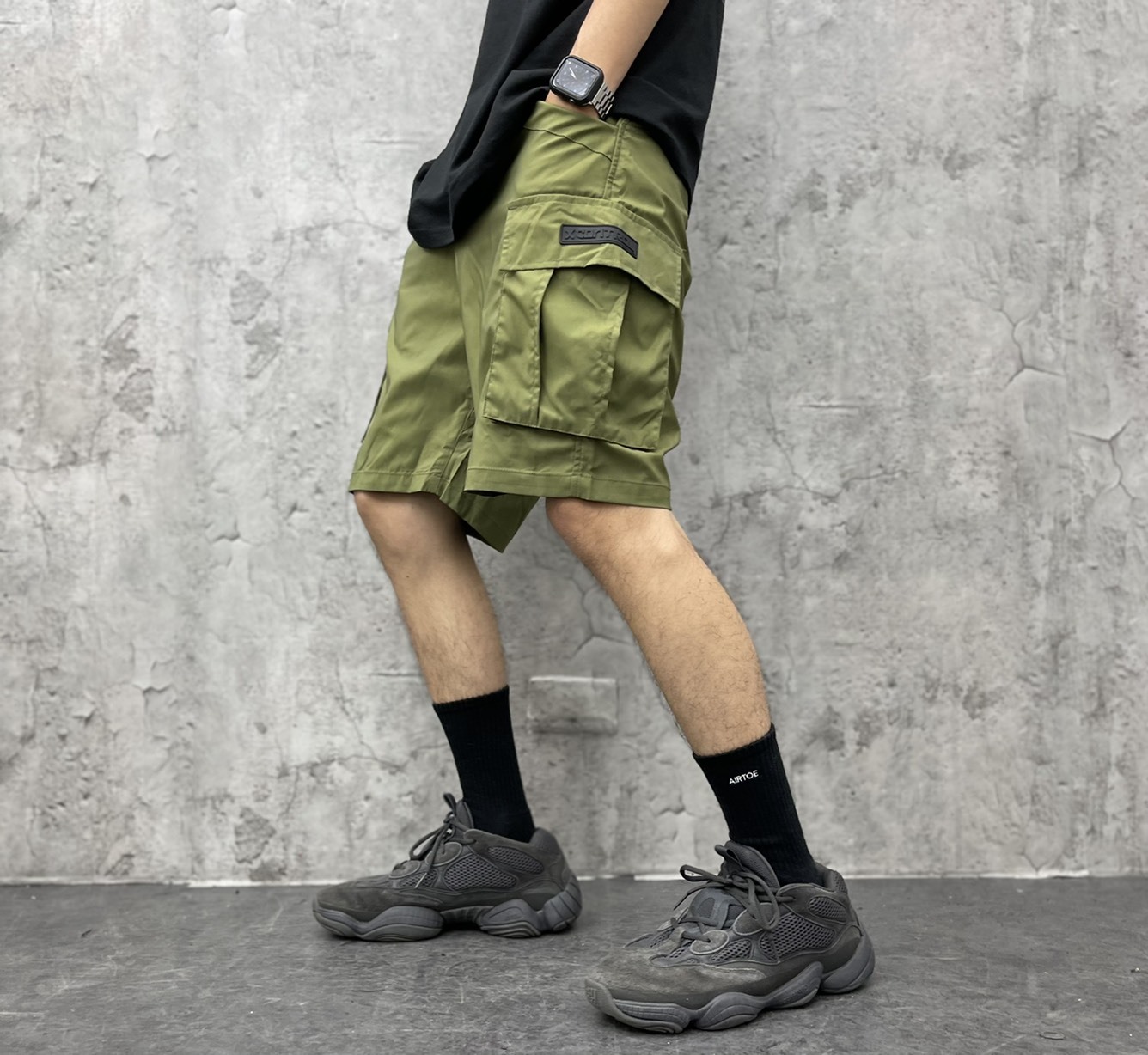 XCTRL 武士精神標語短褲-綠