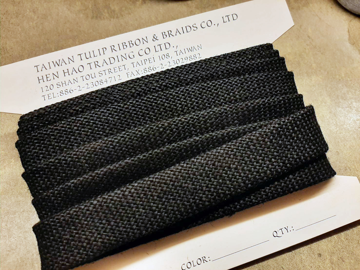 厚磅反折針織帶038/絕版限量/Outlet