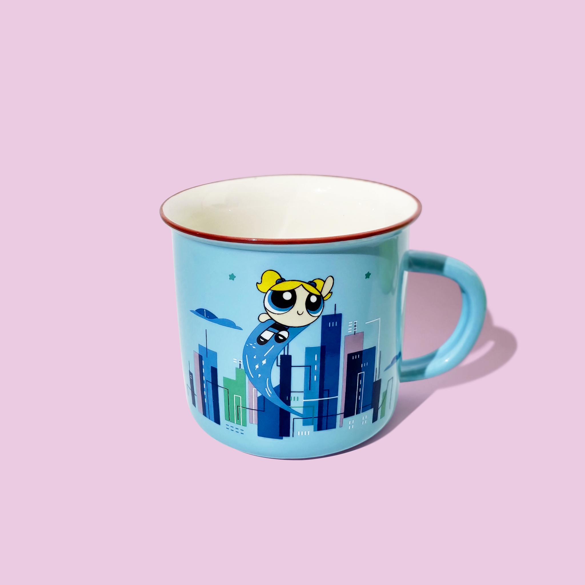 飛天小女警-陶瓷馬克杯-泡泡款
