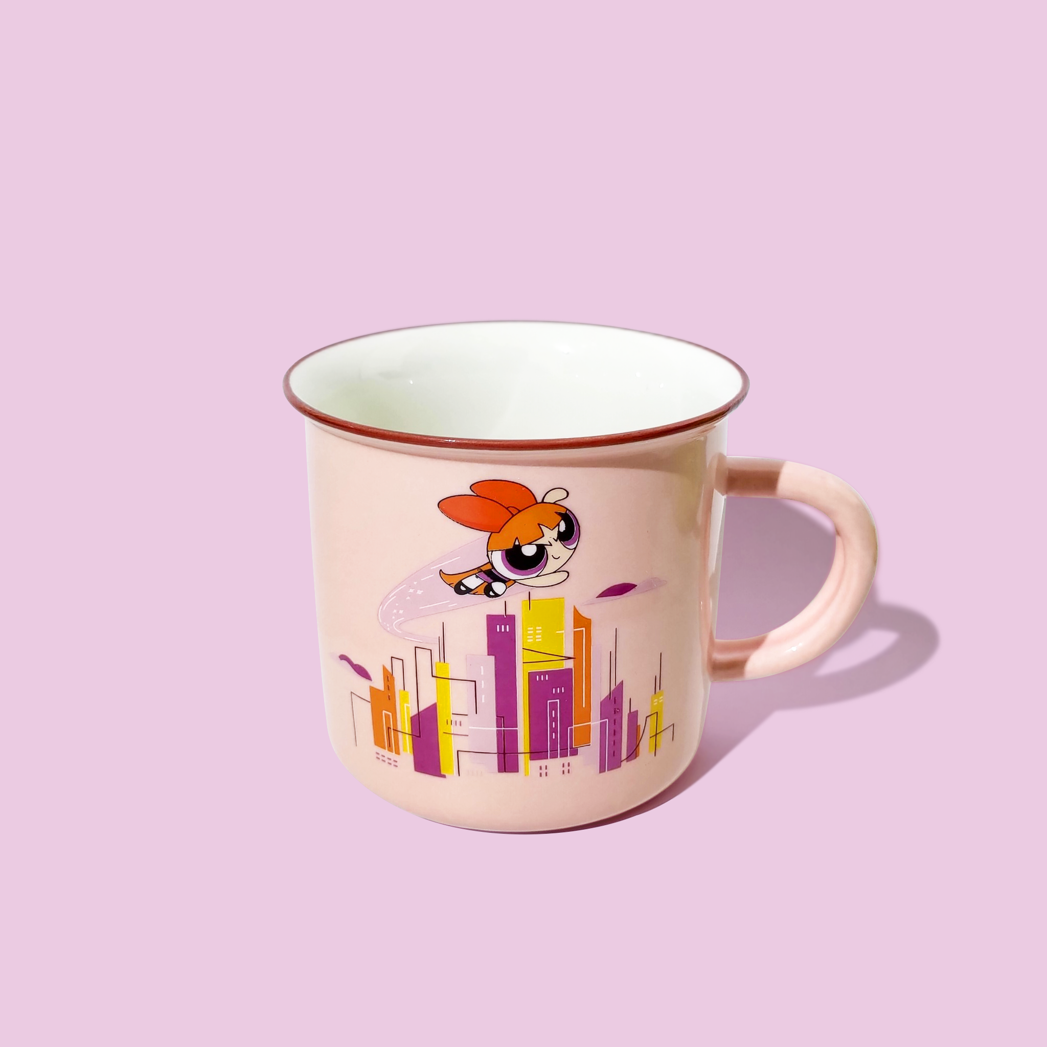 飛天小女警-陶瓷馬克杯-花花款