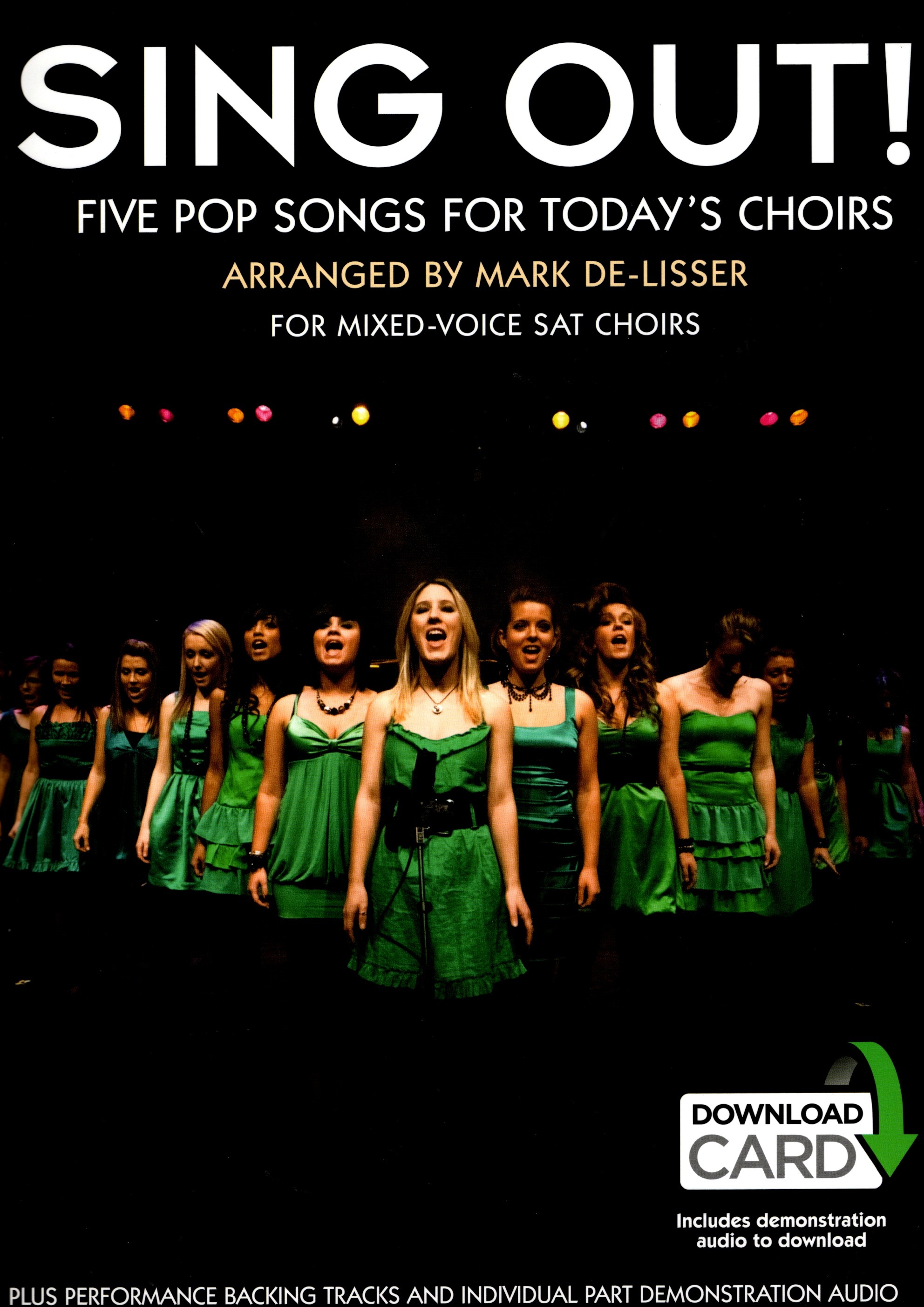 【混聲曲集】《Sing Out! 5 Pop Songs for Today's Choirs》Book 1