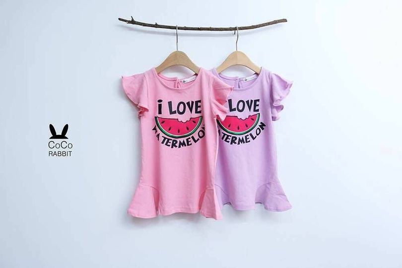 (現貨) LBK-0058 韓國西瓜長Tee🍉