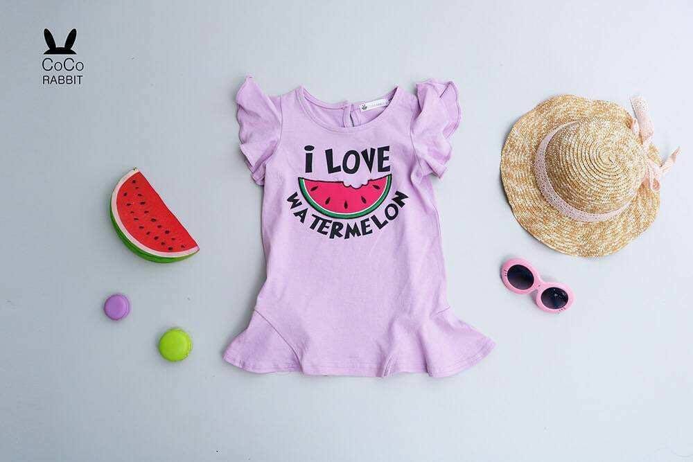 (現貨) LBK-0058 韓國西瓜長Tee🍉