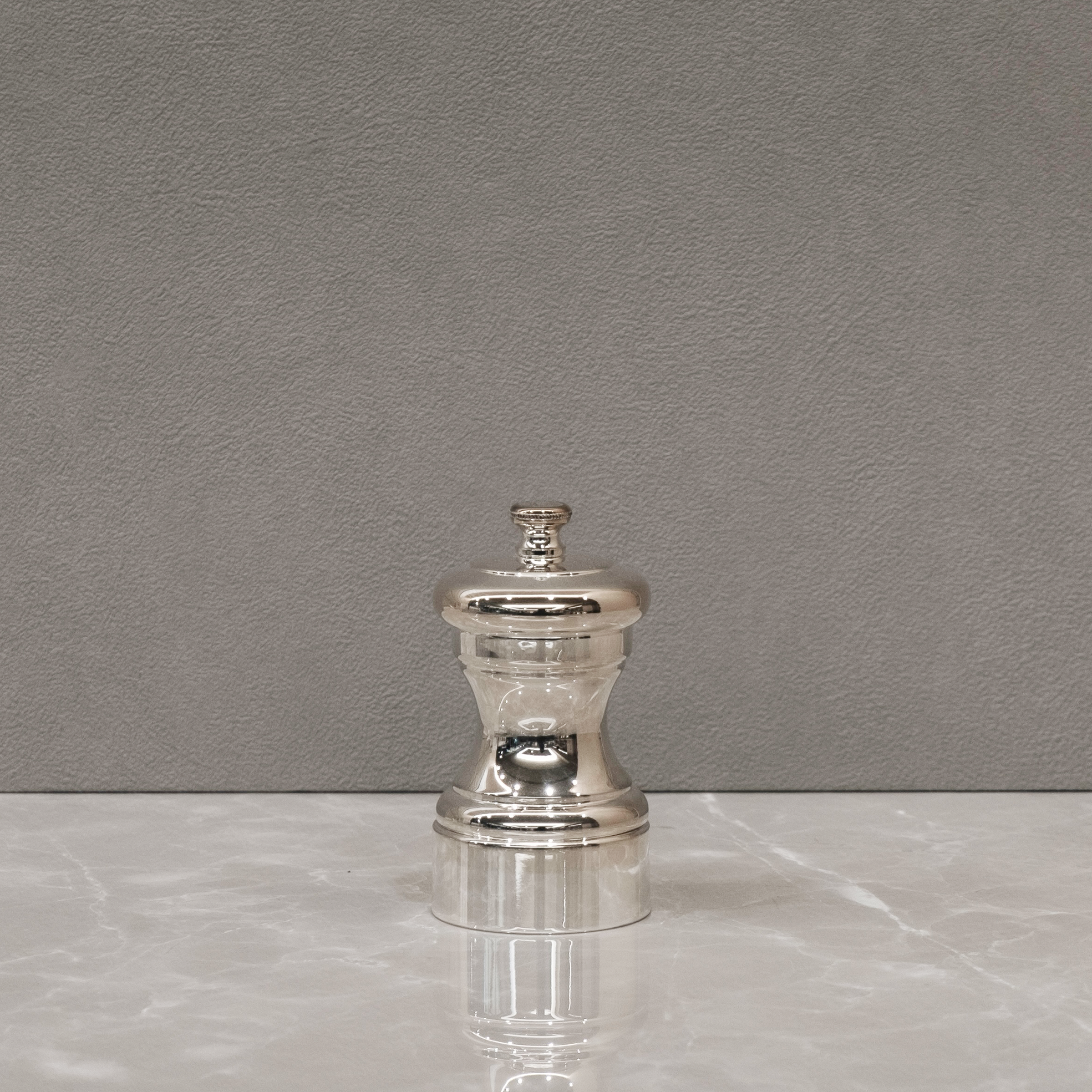 復刻款鍍銀鹽研磨罐 | 亮銀色 10cm 