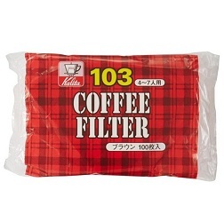 Kalita 梯形濾紙 03 日本製 漂白/無漂白 100入