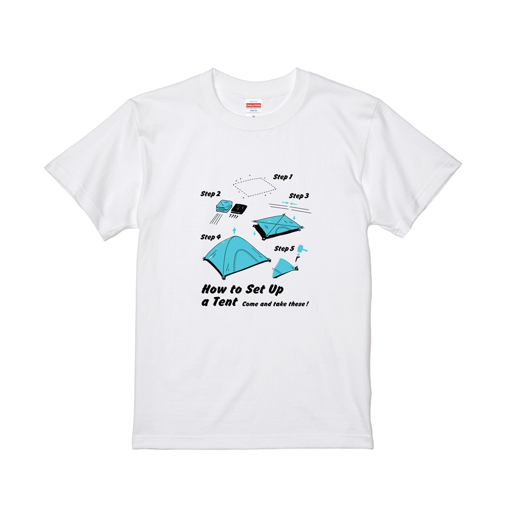 露營大師T恤 - 帳篷