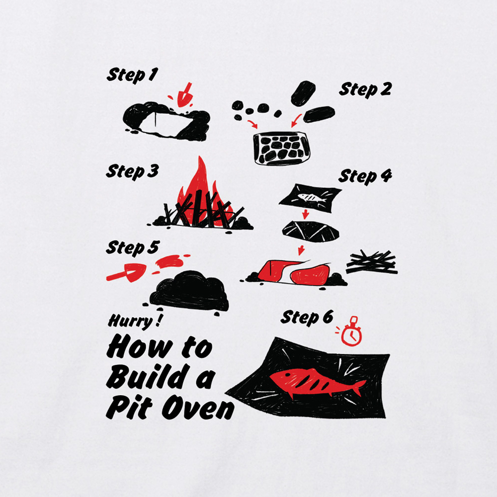 露營大師T恤 - 土窯