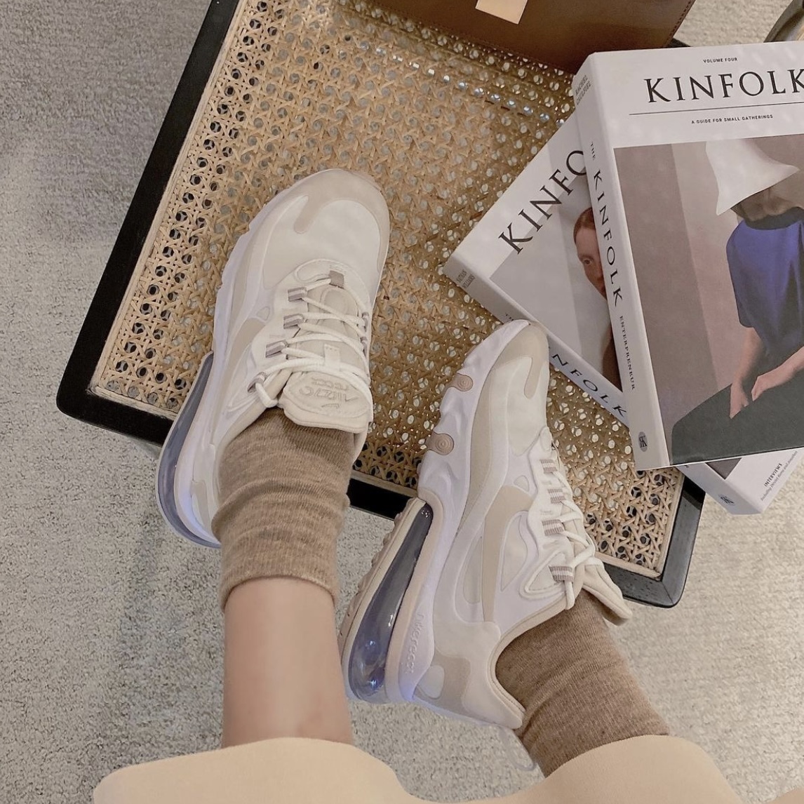 現貨┃NIKE AIR MAX 270 REACT 奶茶色 CJ0619-102