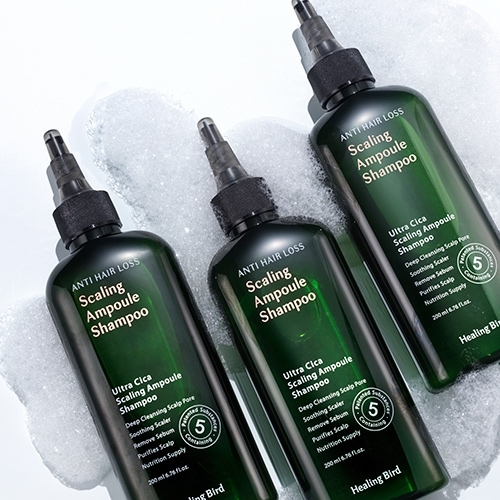 Healing Bird Ultra Cica Scaling Ampoule Shampoo 200ml