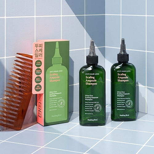 Healing Bird Ultra Cica Scaling Ampoule Shampoo 200ml