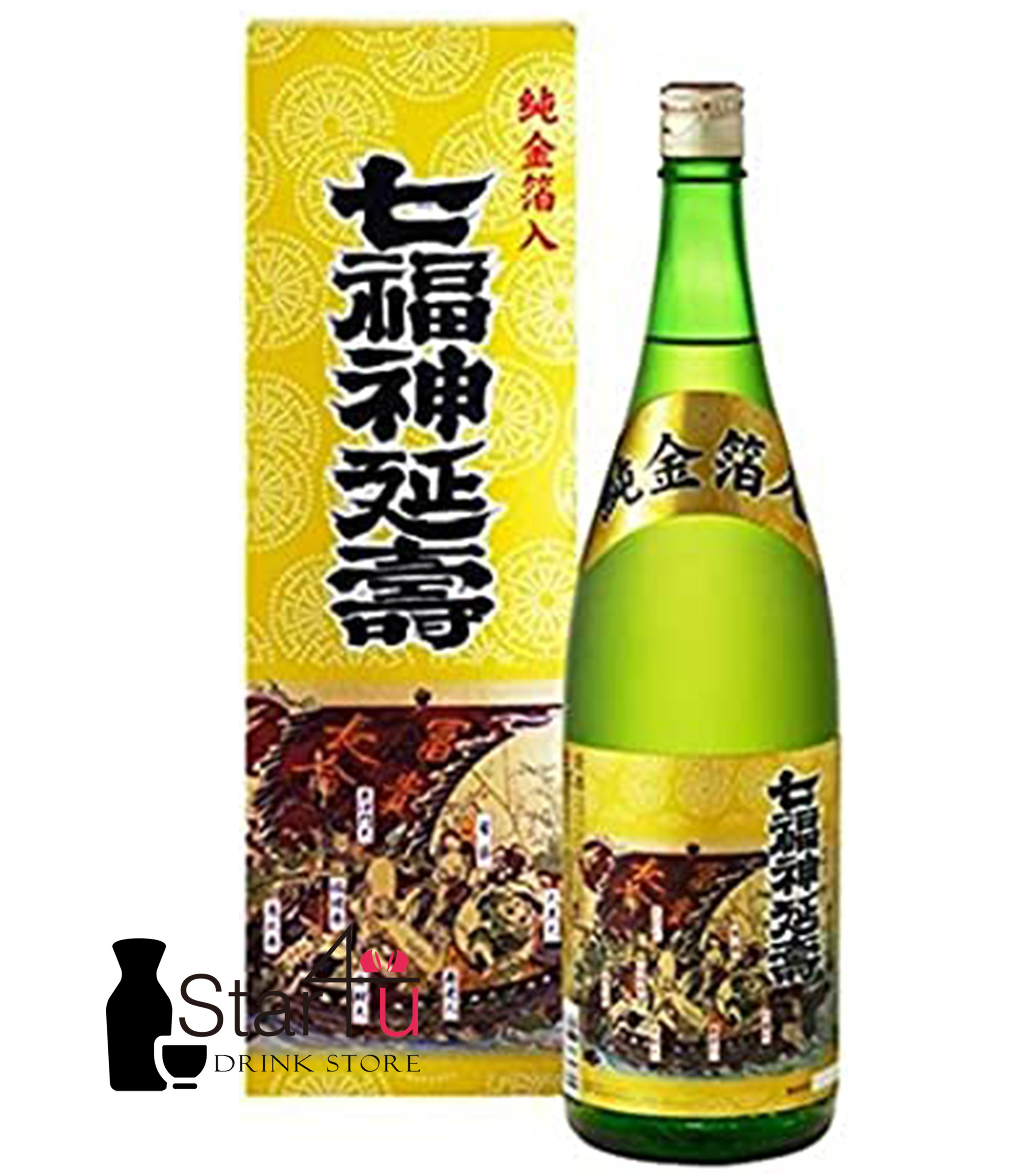 盛田七福神延壽純金箔入1800mL