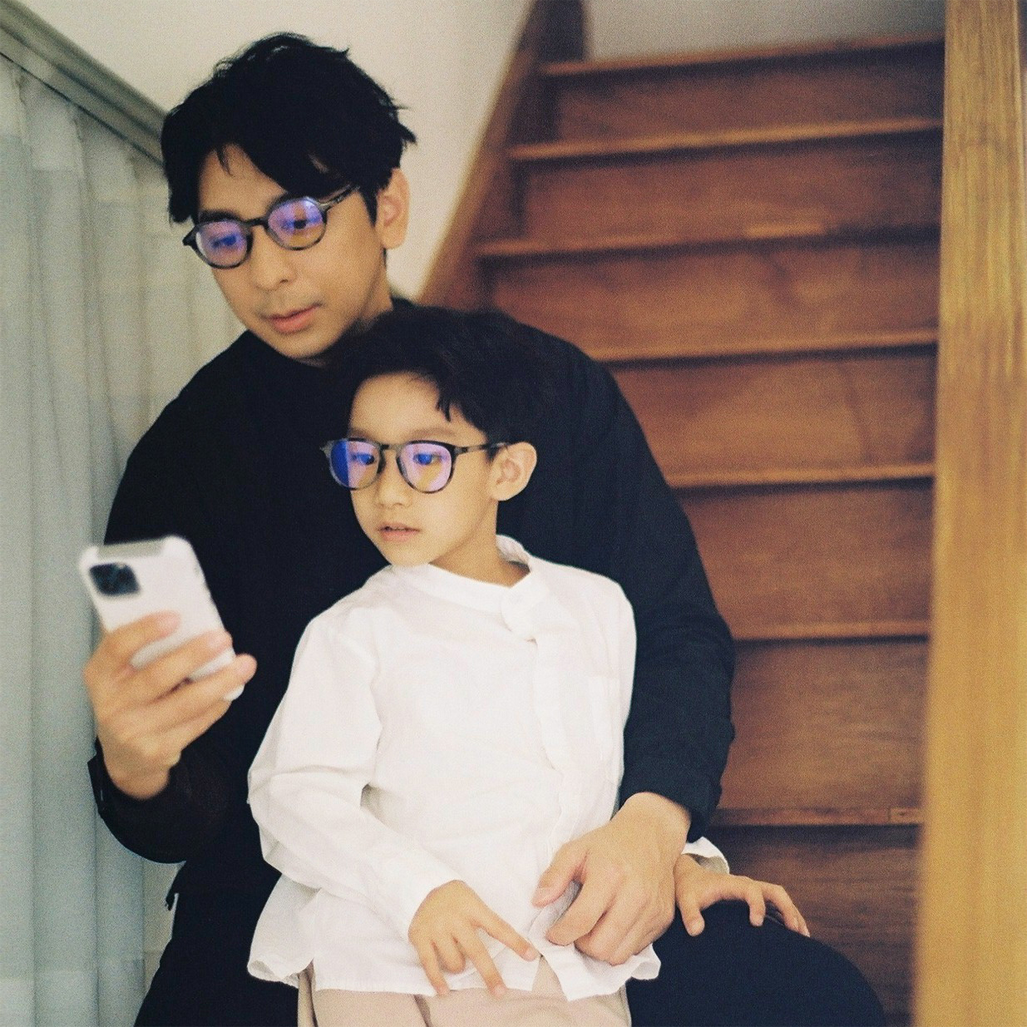 CROWN PANTO 成人 皇冠型抗藍光眼鏡 - 黃棕玳瑁