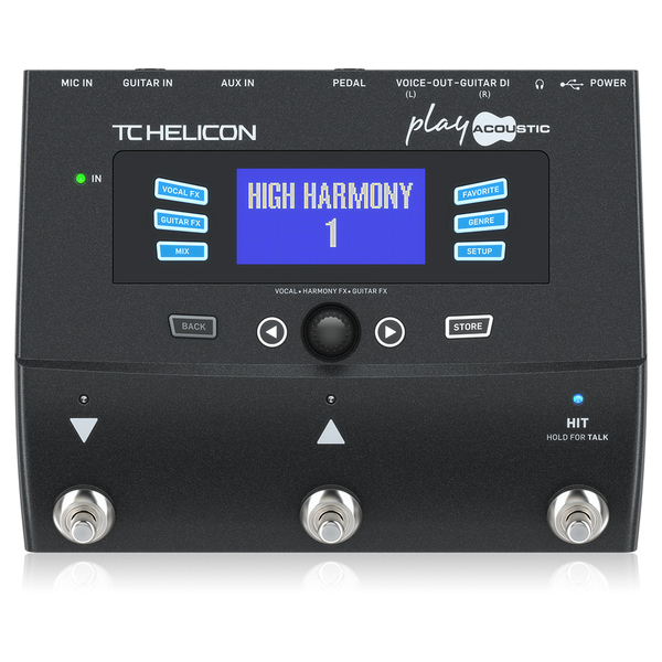 TC-Helicon TC-Helicon Play Acoustic 木吉他/人聲 效果器 — 三峽吉他 / Bass｜YA! 玩音樂