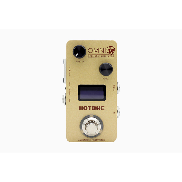 Hotone Hotone 木吉他模擬效果器 Omni AC — 三峽弦樂器｜YA! 玩音樂